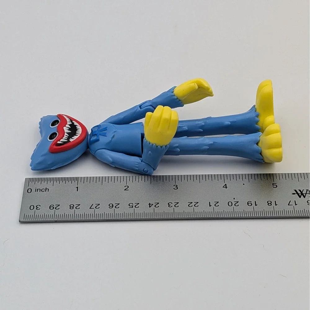 Poppy Playtime Huggy Wuggy Action Figure PhatMojo Blue Monster Toy 5 Inch Figure
